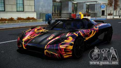 Koenigsegg Agera Jesca S10 para GTA 4