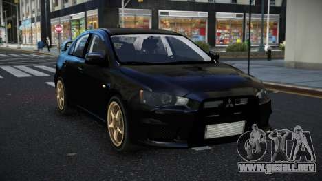 Mitsubishi Lancer Evolution X Etux para GTA 4