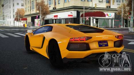 Lamborghini Aventador Papzuki para GTA 4