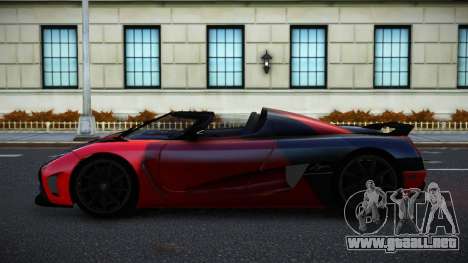 Koenigsegg Agera Jesca S3 para GTA 4