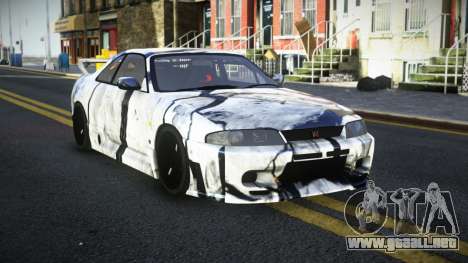 Nissan Skyline R33 Letyxis S8 para GTA 4