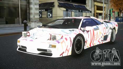 Lamborghini Diablo Hunbe S10 para GTA 4