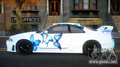 Nissan Skyline R33 Letyxis S2 para GTA 4