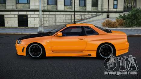 Nissan Skyline R34 Gagpi para GTA 4