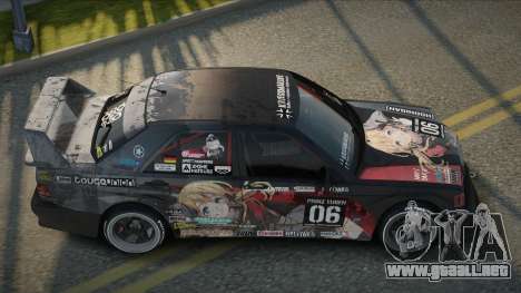 Mercedes-Benz 190E Speed Edited para GTA San Andreas