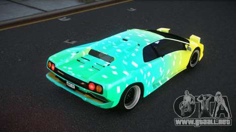 Lamborghini Diablo Hunbe S12 para GTA 4
