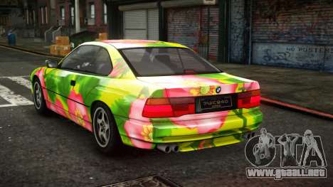 BMW 850CSi Saberon S9 para GTA 4