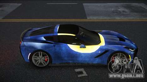 Chevrolet Corvette C7 Ewashu S5 para GTA 4