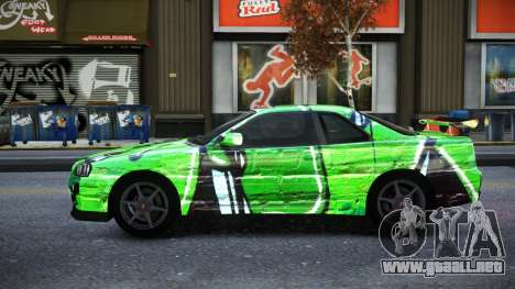 Nissan Skyline R34 Owyna S1 para GTA 4