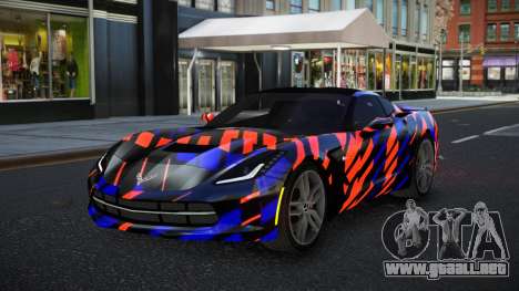 Chevrolet Corvette C7 Ewashu S13 para GTA 4