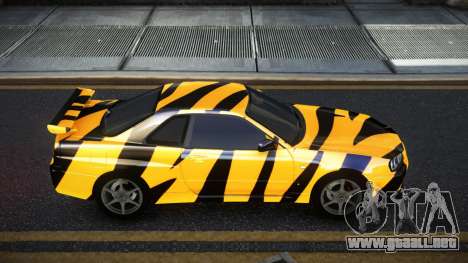 Nissan Skyline R34 Calosca S14 para GTA 4