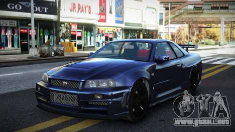 Nissan Skyline R34 Iwuq para GTA 4