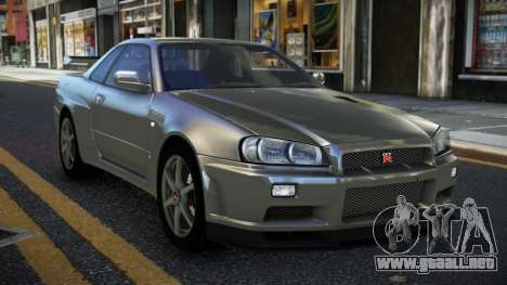 Nissan Skyline R34 Calosca para GTA 4