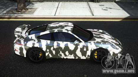 Porsche 911 GT3 Ckowen S7 para GTA 4
