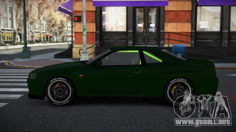 Nissan Skyline R34 Uwah para GTA 4