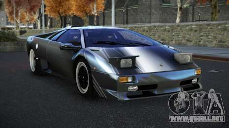 Lamborghini Diablo Hunbe S2 para GTA 4
