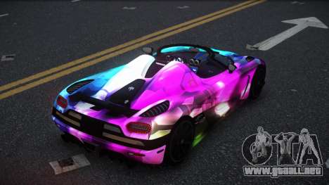 Koenigsegg Agera Jesca S2 para GTA 4