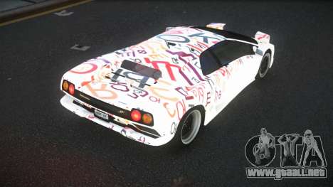Lamborghini Diablo Hunbe S10 para GTA 4