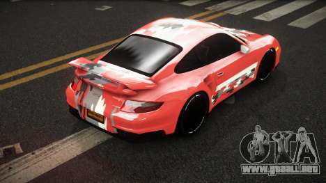Porsche 977 GT2 Ashid S12 para GTA 4