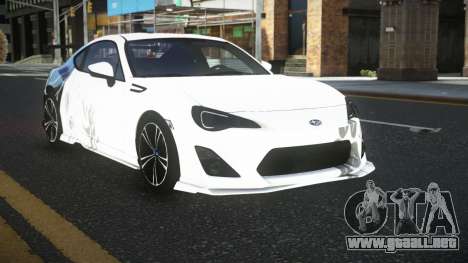 Subaru BRZ Nigel S13 para GTA 4