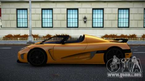 Koenigsegg Agera Jesca para GTA 4