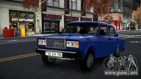 VAZ 2107 Jugejosew para GTA 4