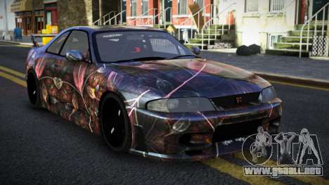 Nissan Skyline R33 Letyxis S6 para GTA 4