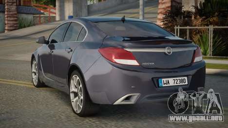 Opel Insignia Cehay para GTA San Andreas