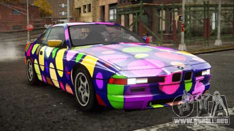 BMW 850CSi Saberon S3 para GTA 4