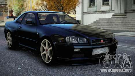 Nissan Skyline R34 Tuji para GTA 4
