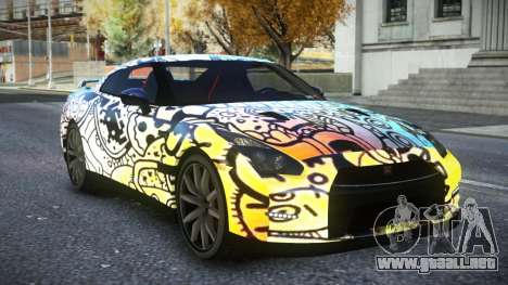 Nissan GT-R R35 Lersa S5 para GTA 4