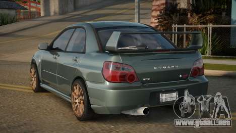 Subary Impreza STI 08th para GTA San Andreas