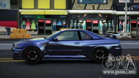 Nissan Skyline R34 Iwuq para GTA 4