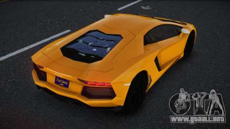 Lamborghini Aventador Papzuki para GTA 4
