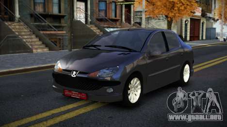 Peugeot 206 Lomkayiqa para GTA 4