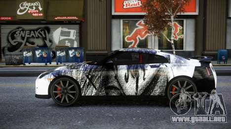 Nissan GT-R R35 Lersa S3 para GTA 4