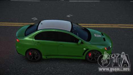 Mitsubishi Lancer Evolution X Gehja para GTA 4