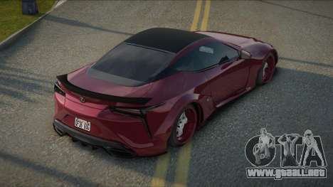 Lexus LC 500 LB para GTA San Andreas