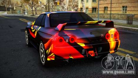 Nissan Skyline R32 Alro S2 para GTA 4