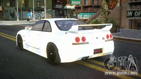 Nissan Skyline R33 Letyxis S7 para GTA 4