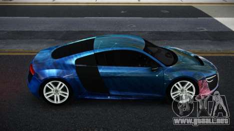 Audi R8 Elitgan S10 para GTA 4