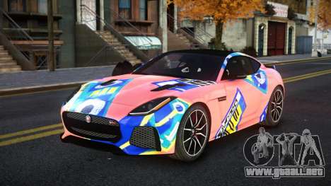 Jaguar F-Type Rely S9 para GTA 4