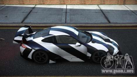 Porsche 911 GT3 Niotiny S7 para GTA 4