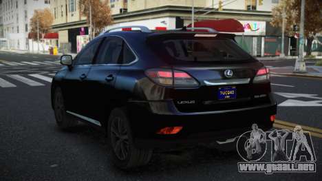 Lexus RX450H Puvo para GTA 4
