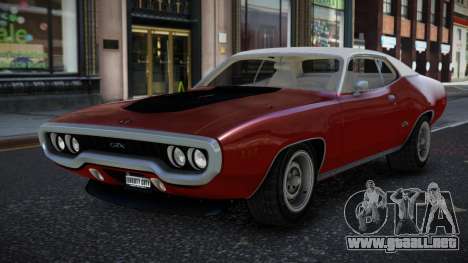 Plymouth GTX Xumozikof para GTA 4