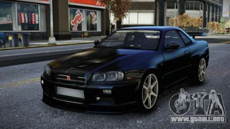 Nissan Skyline R34 Tuji para GTA 4