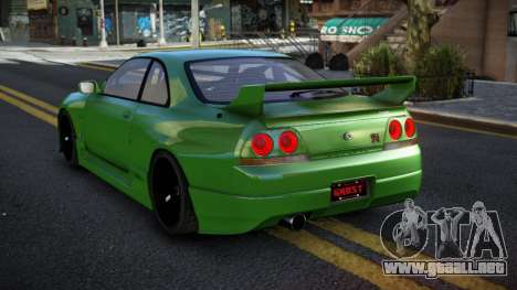 Nissan Skyline R33 Letyxis para GTA 4