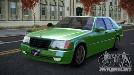 Mercedes-Benz W140 Nuoge para GTA 4