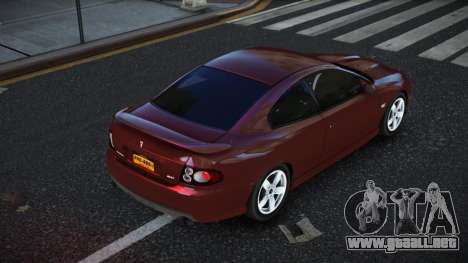 Pontiac GTO Baja para GTA 4