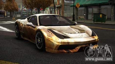 Ferrari 458 Ashber S7 para GTA 4